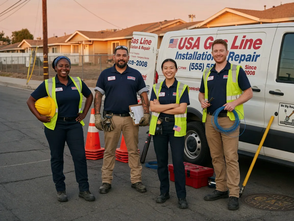Gas Line Installation company in Newburg, WV
